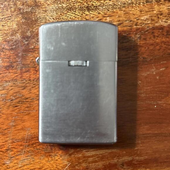 Other - Vtg Ross Lite Windproof Butane Gas Cigarette Lighter Brushed Chrome Japan Tested